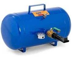 MSW Inflator zbiornik do pompowania kół opon su manometrem 6-8 bar 38.5 l