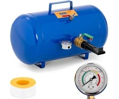 MSW Inflator zbiornik do pompowania kół opon su manometrem 6-8 bar 38.5 l