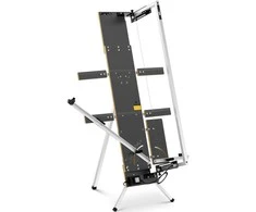 MSW putplasčio pjaustymo mašina su stovu ir laikikliu, ilgis 1300 mm, gylis 350 mm, 200 W