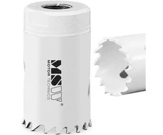 Grąžtas MSW Dviejų metalų skylių gręžtuvas metalui, medienai, plastikui, sk. 29 mm