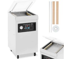 MSW Kamerinė vakuuminio pakavimo mašina maistui, elektronikai, laisvai stovinti, 40 cm, 900 W