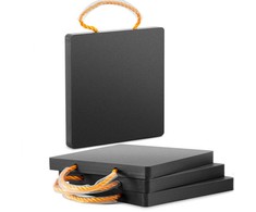 MSW Kvadratinis stabilizatorius krano kojoms, 30 x 30 cm, iki 7000 kg, rinkinyje 4 vnt.