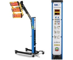 MSW Dažų infraraudonųjų spindulių šildytuvas dažams džiovinti ant stovo, 3300W IR-DRYER3000.1