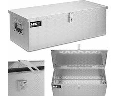 MSW Rakinama aliuminio transportavimo įrankių dėžė 48 l 76 x 35 x 25,5 cm