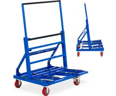 MSW Sandėlio transportavimo vežimėlis skirtas vežti lentas iki 600 kg