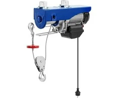 MSW Gervė elektros trosinė gervė 1350 W 12 m 400 kg