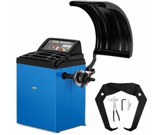 MSW Automatinis ratų balansyras skirtas motociklams ir automobiliams iki 65 kg skersmens. 10-24'' LED
