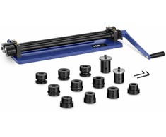 MSW Rankinis lenkimo staklės, lakštinio metalo griovelių staklės, 440 mm SET