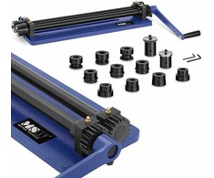 MSW Rankinis lenkimo staklės, lakštinio metalo griovelių staklės, 440 mm SET