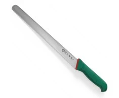 Žalias Line dantytas duonos ir konditerijos peilis, ilgis 415mm - Hendi 843895