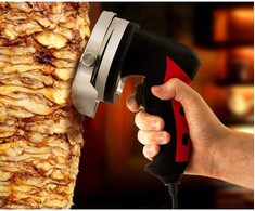 Nóż do kebaba gyrosa elektrinis Royal Catering 3200 aps./min 230V 80W