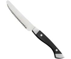 Kepsnių peilis su dantyta nerūdijančio plieno POM rankena, ilgis 130 mm - Hendi 841082