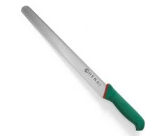 Žalias Line kumpio ir lašišos šaltos mėsos peilis, ilgis 415 mm - Hendi 843918