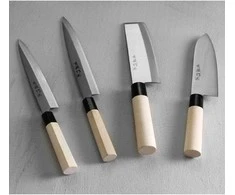 Japoniškas peilis NAKIRI su medine rankena 180 mm - Hendi 845028
