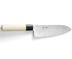Japoniškas peilis SANTOKU su medine rankena 165 mm - Hendi 845035