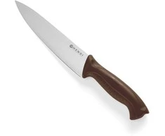 Virtuvinis peilis šaltiems gabalams ir keptai mėsai HACCP 320mm - rudas - HENDI 842669