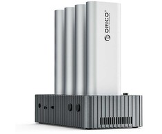 Orico IT48N-C 4 diskų prijungimo stotis su M.2 NVME klonavimo funkcija – pilka