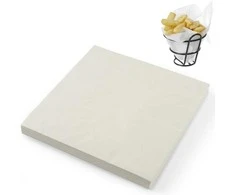 Hendi Papier pergaminowy do przekąsek frytek 305x305 mm balta - 500 vnt.