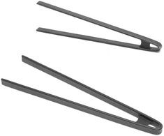 Silikoninis virtuvės pincetas 290 mm juodas - Hendi 171349
