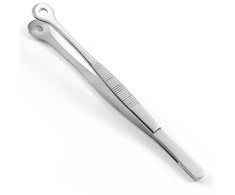 Pincetas pincetas su apvaliais antgaliais maistui 150mm Hendi 680124