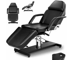 Physa VERONA SPA masažinė kosmetinė kėdė - juoda