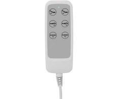 Physa LATINA elektrinis masažinis SPA tatuiruočių krėslas su 3 varikliais, 200 W – baltas