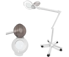 Physa Lampa lupa kosmetyczna ze szkłem powiększającym mobili 5 dpi 72x LED