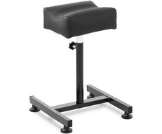 Physa Kosmetinė pėdų atrama pedikiūrui, reguliuojamas aukštis iki 67 cm, iki 80 kg - juoda