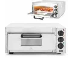 Vienos kameros picos orkaitė 1 didelei picai 2000 W 230 V - Hendi 220290