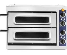 Prismafood Dviguba picos orkaitė Basic Vetro 2/40 2 picos 2400W - Hendi 226674