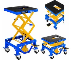 Platforminis liftas mobilus motociklo keltuvas ant ratų motociklams 135kg MSW MHB-135-PRO