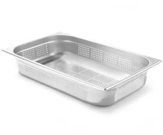 GN 1/1 Kitchen Line konteineris perforuotas aukštis 100 mm - Hendi 807132