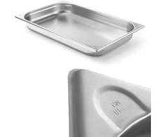 Pojemnik GN 1/1 plieno Kitchen Line aukštis 40 mm - Hendi 806111