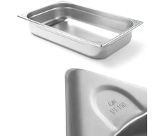 Pojemnik GN 1/1 plieno Kitchen Line aukštis 150 mm - Hendi 806142