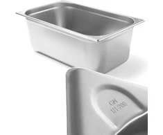 Pojemnik GN 1/1 plieno Kitchen Line aukštis 200 mm - Hendi 806159