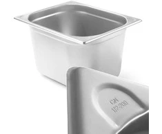 Pojemnik GN 1/2 plieno Kitchen Line aukštis 200 mm - Hendi 806357