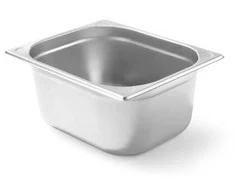 Pojemnik GN 1/2 plieno Kitchen Line aukštis 100 mm - Hendi 806333