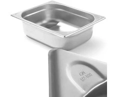 Pojemnik GN 1/2 plieno Kitchen Line aukštis 100 mm - Hendi 806333