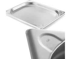 Pojemnik GN 1/2 plieno Kitchen Line aukštis 20 mm - Hendi 806302