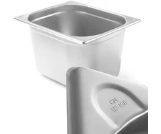 Pojemnik GN 1/2 plieno Kitchen Line aukštis 150 mm - Hendi 806340