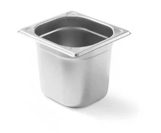 Pojemnik GN 1/6 plieno Kitchen Line aukštis 100 mm - Hendi 806630