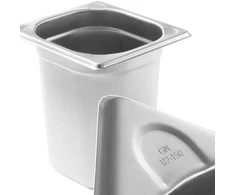 Pojemnik GN 1/6 plieno Kitchen Line aukštis 200 mm - Hendi 806654