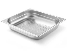 GN 2/3 Kitchen Line konteineris perforuotas aukštis 65 mm - Hendi 807224