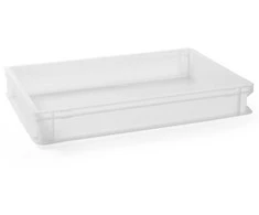 Konteinerio padėklas picos tešlai kildinti 60x40cm aukštis 70mm - Hendi 880906
