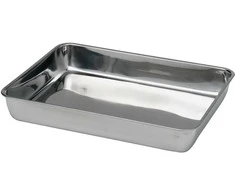Mėsos ir maisto padėklų talpykla iš chromo plieno 310x240x48mm - Hendi 508206