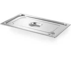GN Profi Line konteinerio dangtelis su silikoniniu sandarikliu GN1/2 265x325mm nerūdijantis plienas - Hendi 802625
