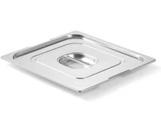 Dangtis GN Profi Line konteineriui su išpjova GN1/4 rankenoms 265x162mm nerūdijantis plienas - Hendi 804247