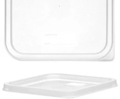 Maisto indo dangtelis, skaidrus, 190 x 190 mm - Hendi 870976