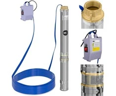 Hillvert Pompa głębinowa do studni głębinowej 10800 L/godz. do 54 m