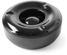 Peleninė su dangteliu su melamine juoda wed. 146 mm – Hendi 569757